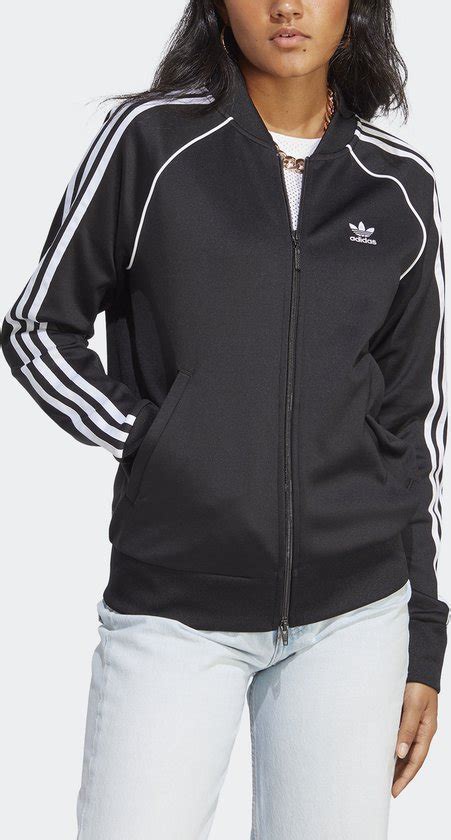 adidas trainingsjack dames zwart|adidas Trainingsjack, Trainings Vest & Training Shirt Dames .